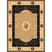 White 130 x 94 x 0.56 in Area Rug - Rugs America New Vision F. Aubusson Black Area Rug, 2'3 x 7'10" Polypropylene | 130 H x 94 W x 0.56 D in | Wayfair