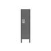 WFX Utility™ Tontouta Steel Single Storage Cabinet ( 54" H x 15" W x 15" D) Steel in Gray | 54 H x 15 W x 15 D in | Wayfair