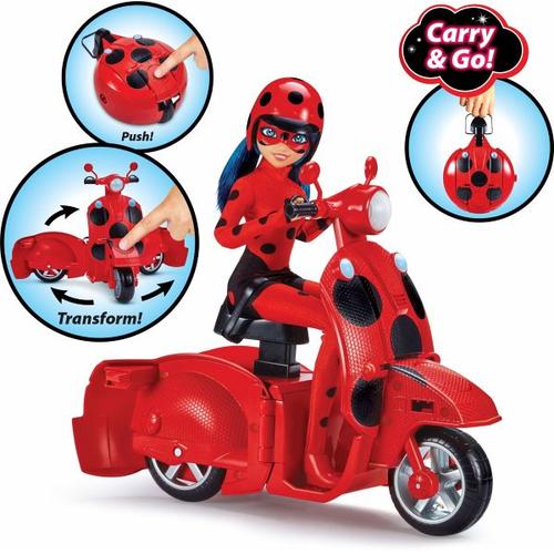 Miraculous Ladybug Scooter mit Puppe - Bandai SAS