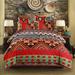 Boho Quilt Cover, Bedding Set, Comforter Covers Microfiber