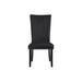 Global Furniture USA D03 Black Velvet Dining Chair