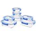 Glass Food Storage Container - Set of 14 pieces