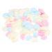 2 Bags/200PCS Professional Nail Polish Removers Disposable Nail Cleaning Pads Manicure Supplies for Home Shop Salon