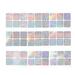 NUOLUX 36pcs Hollow-out Nail Sticker 3D Nail Manicure Decor Beautiful Nail Decals for Women Girls (Mixed Style)