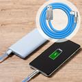 WNG 180Â° Rotating Fast Charge Cable USB Fast Charging USB to Type C Data Cable 120W Super Fast Charging Type C Silicone Fast Charging Cable Compatible with Android Series