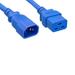 Kentek Blue 3 Feet AC Power Cable for Dell Precision 690 2R328 Tower PDU Network Replacement Jumper Cord to PDU UPS