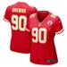 Women's Nike Charles Omenihu Red Kansas City Chiefs Game Player Jersey