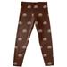 Infant Girls Vive La Fete Brown Western Michigan Broncos All Over Print Leggings