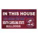 South Carolina State Bulldogs 11'' x 20'' Indoor/Outdoor In This House Sign