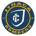 Ithaca College Bombers 20" Indoor/Outdoor Team Color Circle Sign