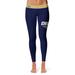 Women's Vive La Fete Navy/Gold Oral Roberts Golden Eagles Solid Design Yoga Leggings