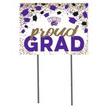 Western Carolina Catamounts 18" x 24" Grad Hats Yard Sign