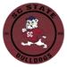 South Carolina State Bulldogs 20" Indoor/Outdoor Team Color Circle Sign
