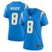 Women's Nike Brett Maher Powder Blue Los Angeles Chargers Team Game Jersey