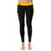 Women's Vive La Fete Black/Green Baylor Bears Plus Size Side Stripes Yoga Leggings