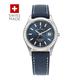 Jacques du Manoir JWG03001 Inspiration Business Blue Strap Watch - W3037