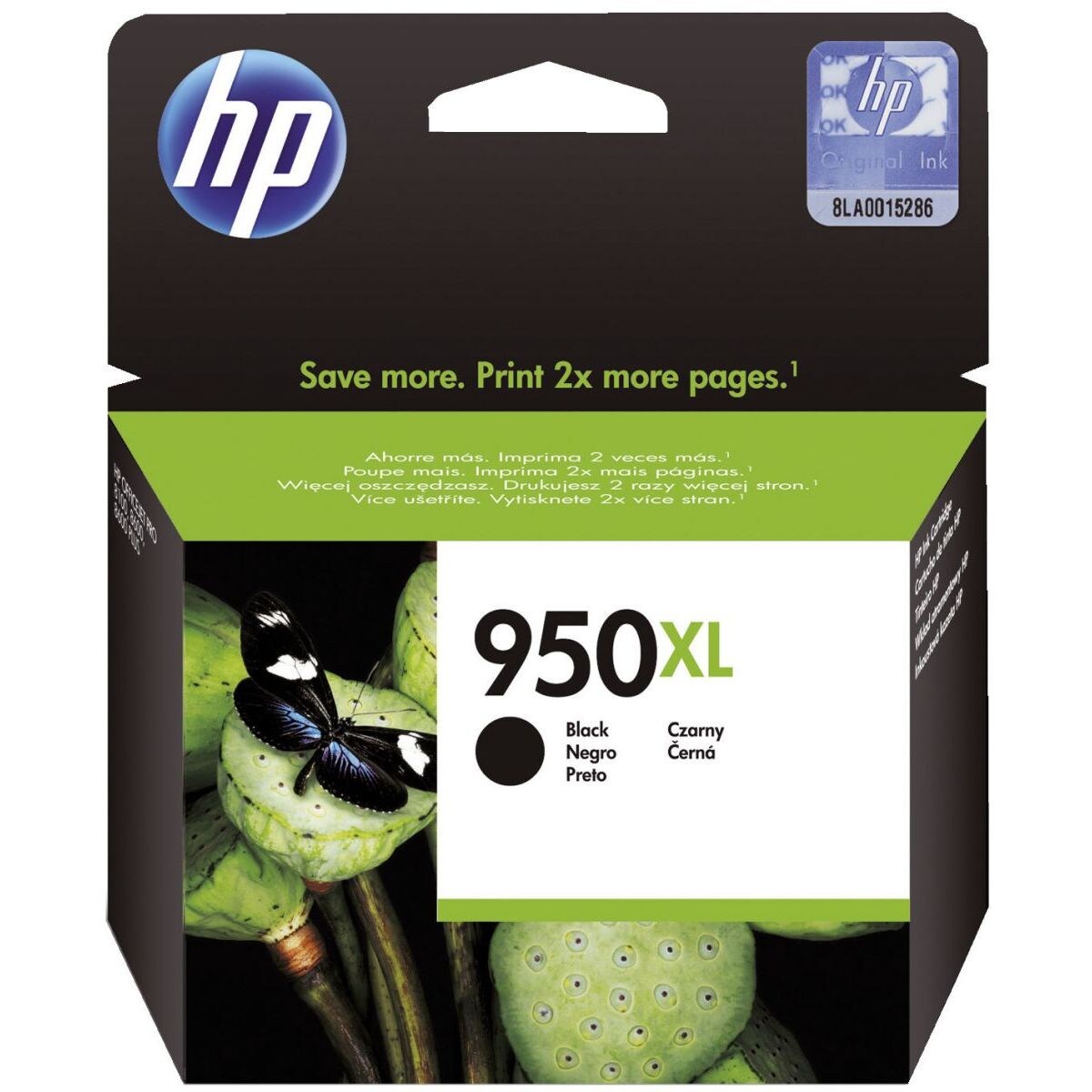HP® Inkjet-Druckpatronen schwarz, 2.500 Seiten, CN045AE Image