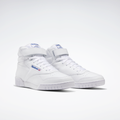 Sneaker REEBOK CLASSIC "EX-O-FIT HI" Gr. 44,5, weiß Schuhe Schnürhalbschuhe