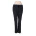 Ann Taylor LOFT Dress Pants - Mid/Reg Rise: Black Bottoms - Women's Size 6 Petite
