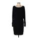 Jessica Howard Casual Dress: Black Dresses - Women's Size 10