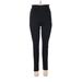 INC International Concepts Active Pants - High Rise: Black Activewear - Women's Size Medium