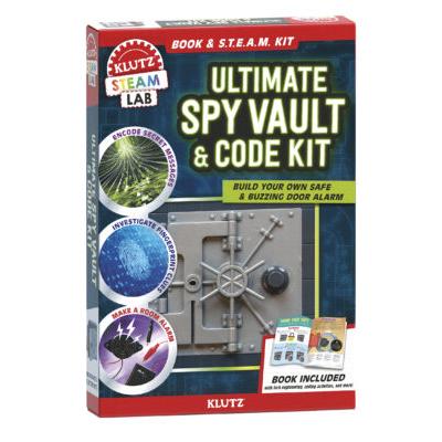 Klutz: Maker Lab: Ultimate Spy Vault & Code Kit