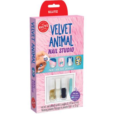 Klutz: Velvet Animal Nail Studio