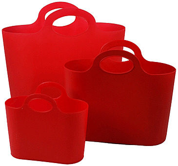 Junior Party Tote - Matte Red