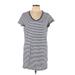 Universal Thread Casual Dress - Midi: Blue Dresses - Women's Size Large