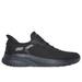 Skechers Men's Slip-ins: BOBS Sport Squad Chaos Sneaker | Size 10.5 | Black | Textile/Synthetic | Vegan | Machine Washable