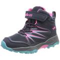 Lico Fernley VS Trail Running Shoes, Navy Pink Turquoise, 1 UK Child