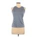 Under Armour Active Tank Top: Gray Activewear - Women's Size Medium