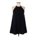 Forever 21 Casual Dress - Mini Halter Sleeveless: Black Dresses - Women's Size Medium
