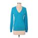 J.Crew Factory Store Sweatshirt: Blue Tops - Women's Size Small