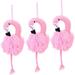 3pcs Flamingo Bath Ball Scrub Sponges Baby Tools Baby Bath Sponge Scrubber Bath Balls Loofah Shower Sponge Exfoliating Sponge Adorable Bath Balls Bubble Shower Balls Shower Tools