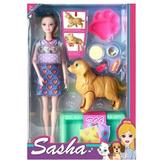 GIRL FUN TOYS Fashion Doll With Dog