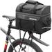 ROCKBROS Bike Trunk Cooler Bag Bicycle Rack Rear Seat Carrier Bag Insulated Bike Panniers for Bicycle Commuter Shoulder Bag 11L Storage Luggage Bags