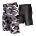 The Shredder Camo - Menâ€™s MTB Off Road Cycling Shorts Bundle with Padded Undershorts