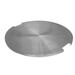Elementi Outdoor Fiery Rock Fire Pit Table Round Stainless-Steel Lid 29 x 29 Inches Fire Pit Accessories Patio Heater Lid