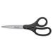 Acme United KleenEarth Basic Plastic Handle Scissors 9 in. Length Pointed Black