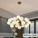 Modern Bubble Ball Chandelier LED Pendant Lamp Ceiling Light Dining Room Lamp Without Bulb