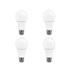 Strak Refresh LED Light Bulbs A19 10 Watts (60 Watt Equivalent) Daylight HD Light Non-Dimmable Medium Base 800lm 4000K Natural White Energy Star CUL/UL Listed High CRI-83- (4-Pack)