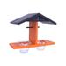 Oriole Feeder Double-Cup Jelly Oriole Feeder With Pegs For Orange Halves (Black/Orange)