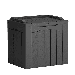 Furmax 31 Gallon Deck Box Outdoor Storage Box Patio Storage Furniture Black