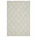 HomeRoots 8 x 10 ft. Gray & Ivory Geometric Stain Resistant Indoor & Outdoor Rectangle Area Rug - Gray and Ivory - 8 x 10 ft.