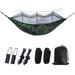 TOMSHOO Automatic Quick-opening Hammock with Mosquito Net Camping Portable Hammock -rollover Nylon Hammock