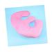 Herrnalise Soft Detachable Chest Pillow Chest Pad Breast Support Pillow Feminine Bolster for SPA Beauty Salon Massage Table for Better Sleep - Pink