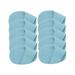 10 Pieces Golf Iron Headcovers PU Iron Protective Headcover Golf Head Covers L Size Light Blue
