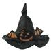 Biplut Pet Wizard Hat Halloween Style Decorative Cosplay Props Adjustable Dog Cap for Photography (Type 4)