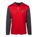 Men's Levelwear Red Portland Trail Blazers Spector Insignia Core Quarter-Zip Pullover Top